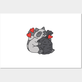 Trash Panda (Raccoon) Posters and Art